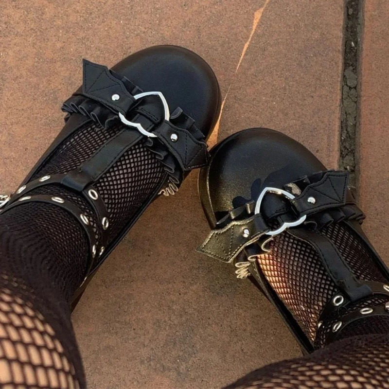 Mary Jane Shoes - Nuevos Zapatos Mary Janes con Plataforma