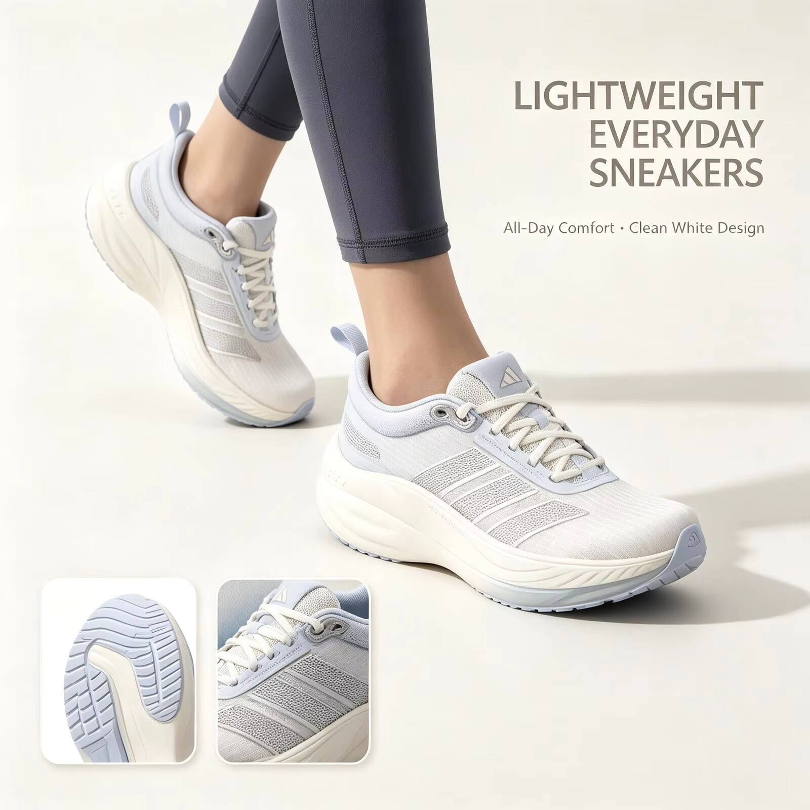 Women Shoes Zoom - Zapatillas Adidas blancas para mujer y