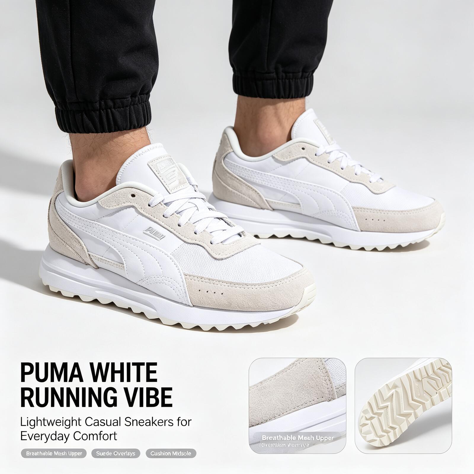 Women Shoes Zoom - Nuevas zapatillas de correr ligeras blancas