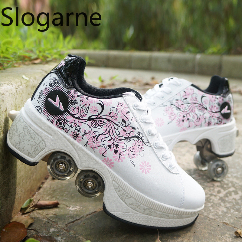 Women'S Shoes - Zapatos de patines de 4 ruedas