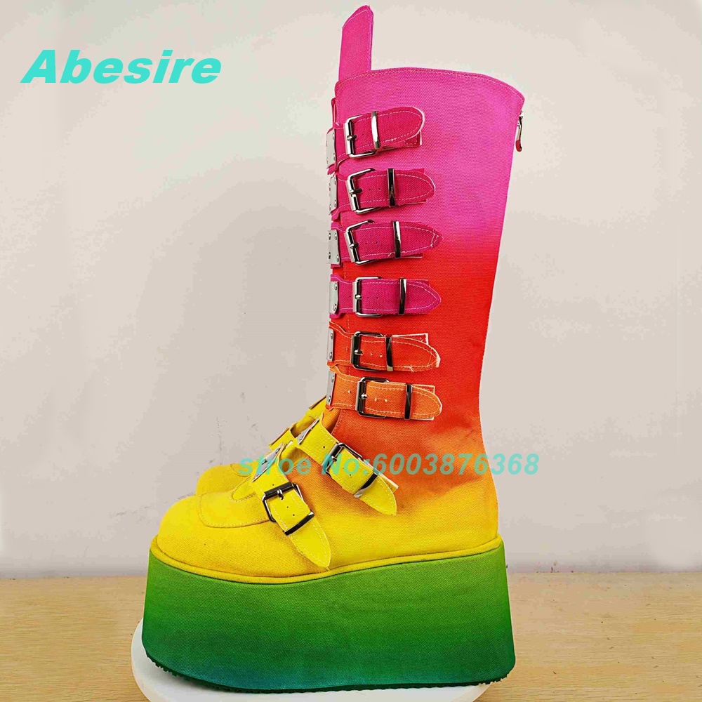Women'S Shoes Y2K - Botas altas hasta la rodilla con