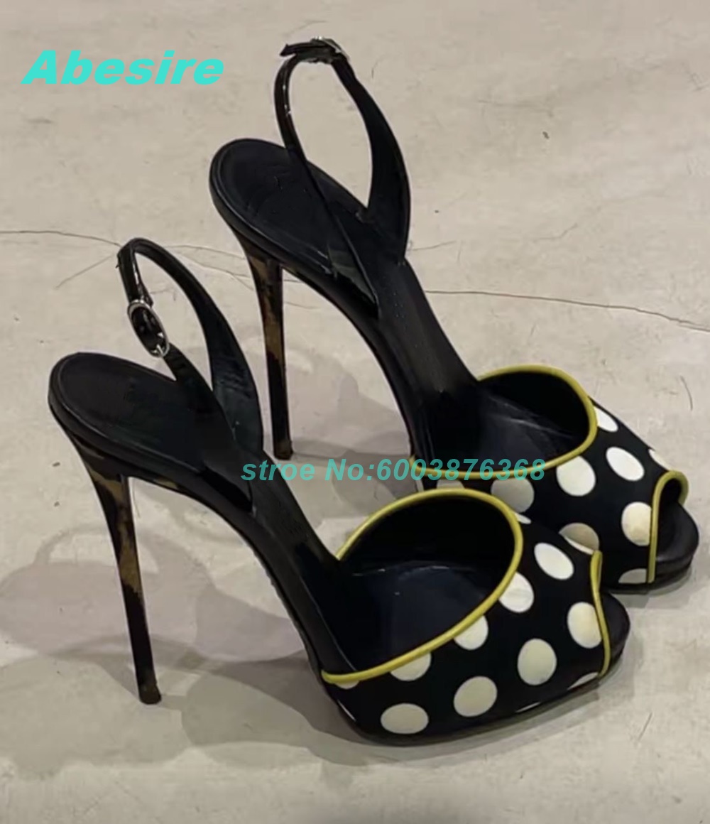 Sandalias de Dos Tonos con Est - Women'S Shoes Y2K reseña y precio