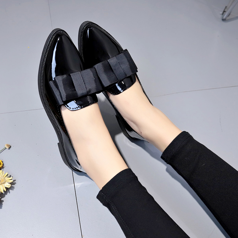 Zapatos Planos de Piel Sintéti - Shoes For Women Flats reseña y precio