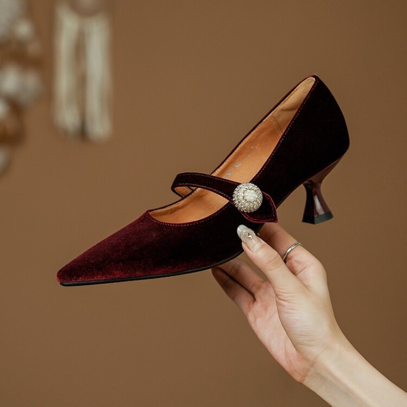 Zapatos Mary Jane con punta pu - Mary Jane Shoes reseña y precio