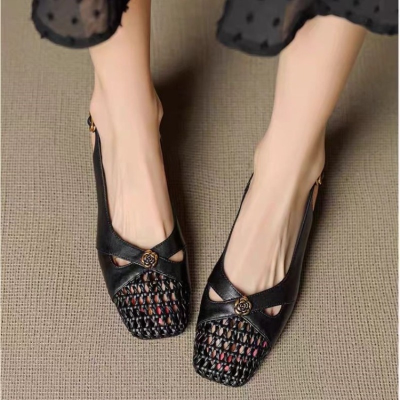 Sandalias de punta cerrada de  - Shoes For Women Flats reseña y precio