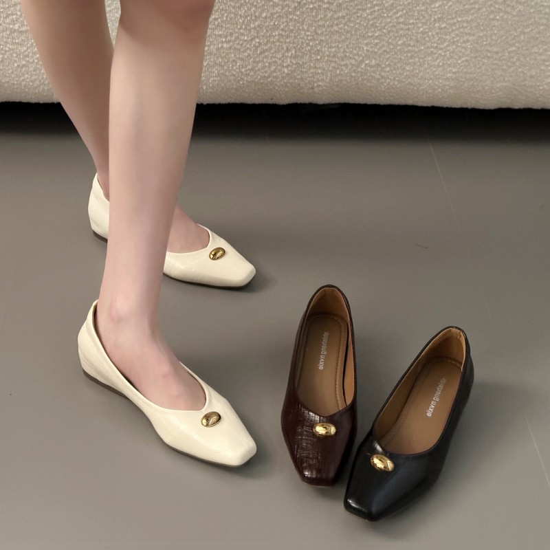 Zapatos Planos de Piel de Ovej - Shoes For Women Flats reseña y precio