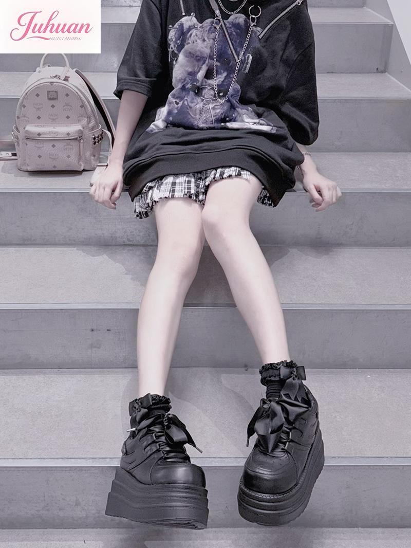 Moda Original subcultura japon - Women'S Shoes Y2K reseña y precio