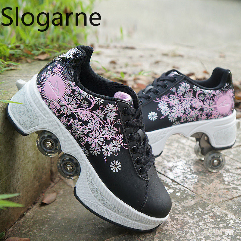 Zapatos de patines de 4 ruedas - Women'S Shoes reseña y precio