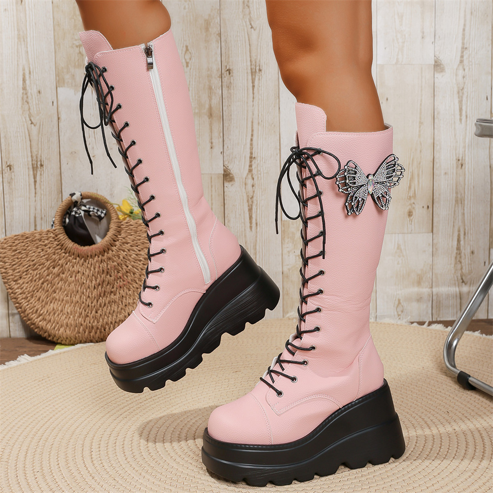 Botas altas hasta la rodilla c - Women'S Shoes Y2K reseña y precio