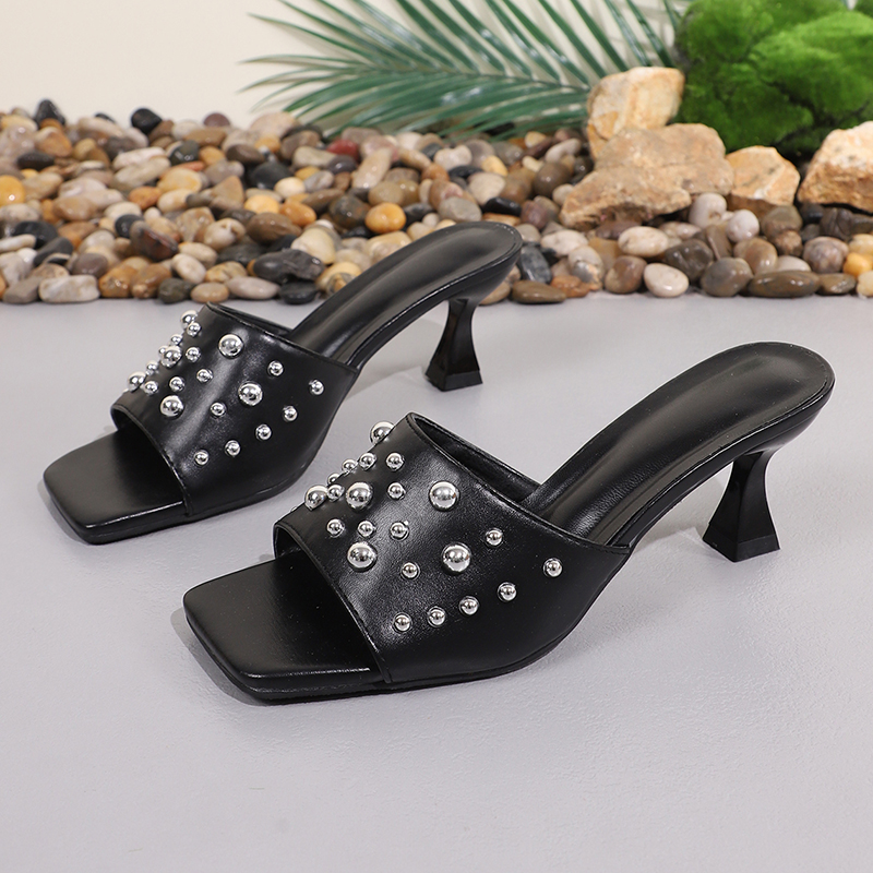 Sandalias de tacón alto con re - Women'S Shoes Y2K reseña y precio