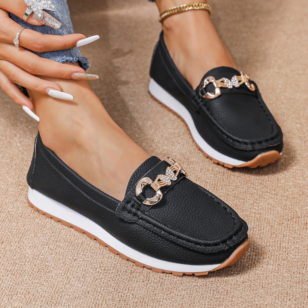 Nuevos Zapatos Planos Casuales - Mary Jane Shoes reseña y precio