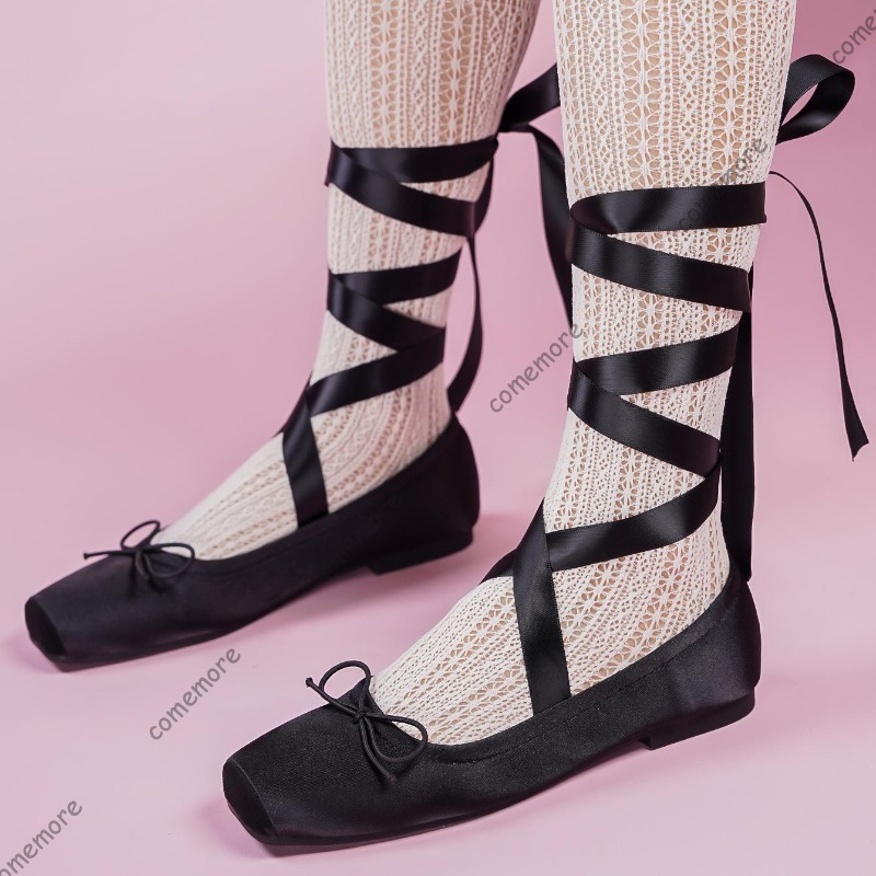 Zapatillas de ballet con lazo  - Shoes For Women Flats reseña y precio