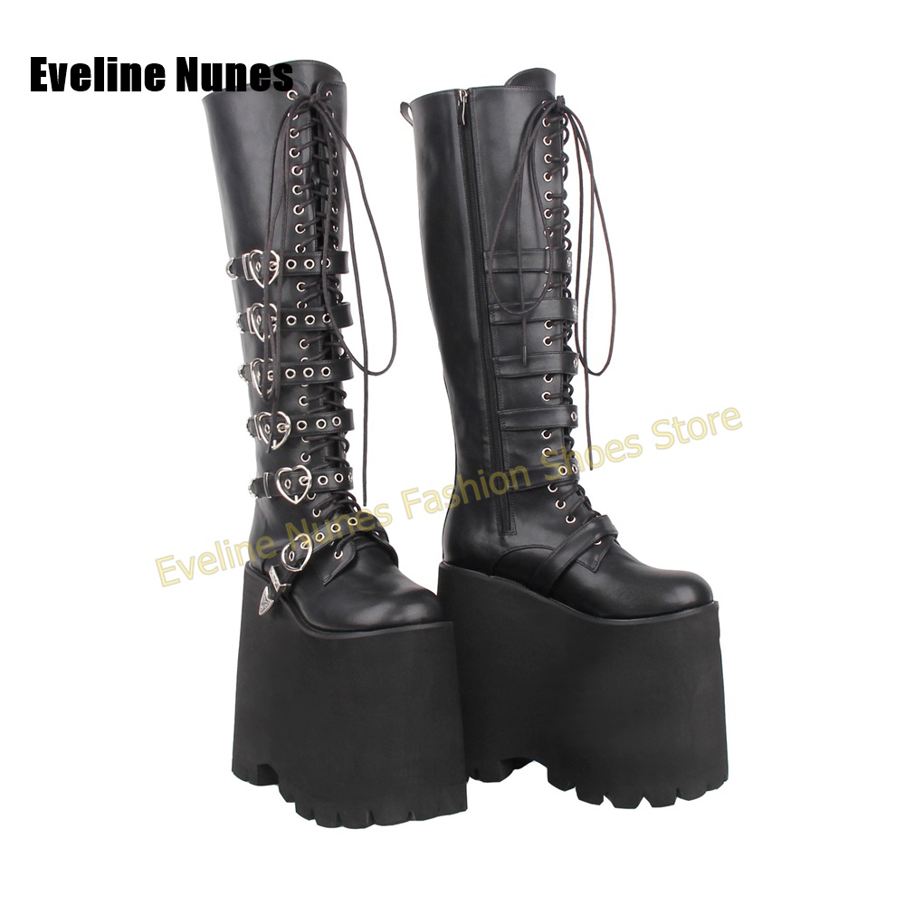 Botas de Plataforma Altas Esti - Women'S Shoes Y2K reseña y precio