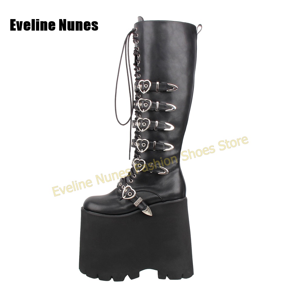 Botas de Plataforma Altas Esti - Women'S Shoes Y2K reseña y precio