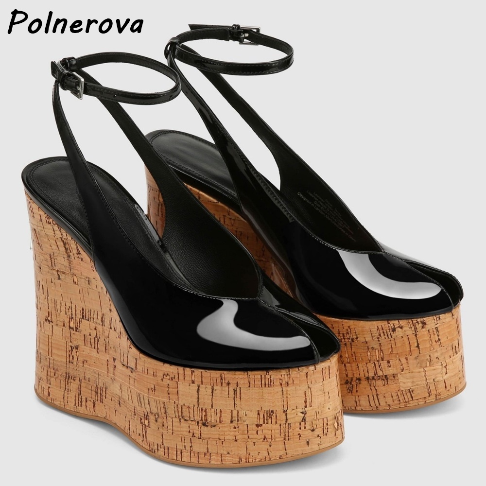 Sandalias de Plataforma con Cu - Women'S Shoes Y2K reseña y precio