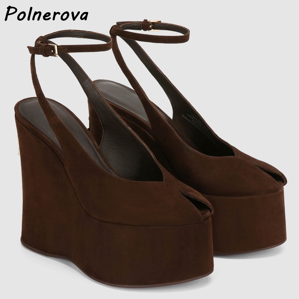 Sandalias de Plataforma con Cu - Women'S Shoes Y2K reseña y precio